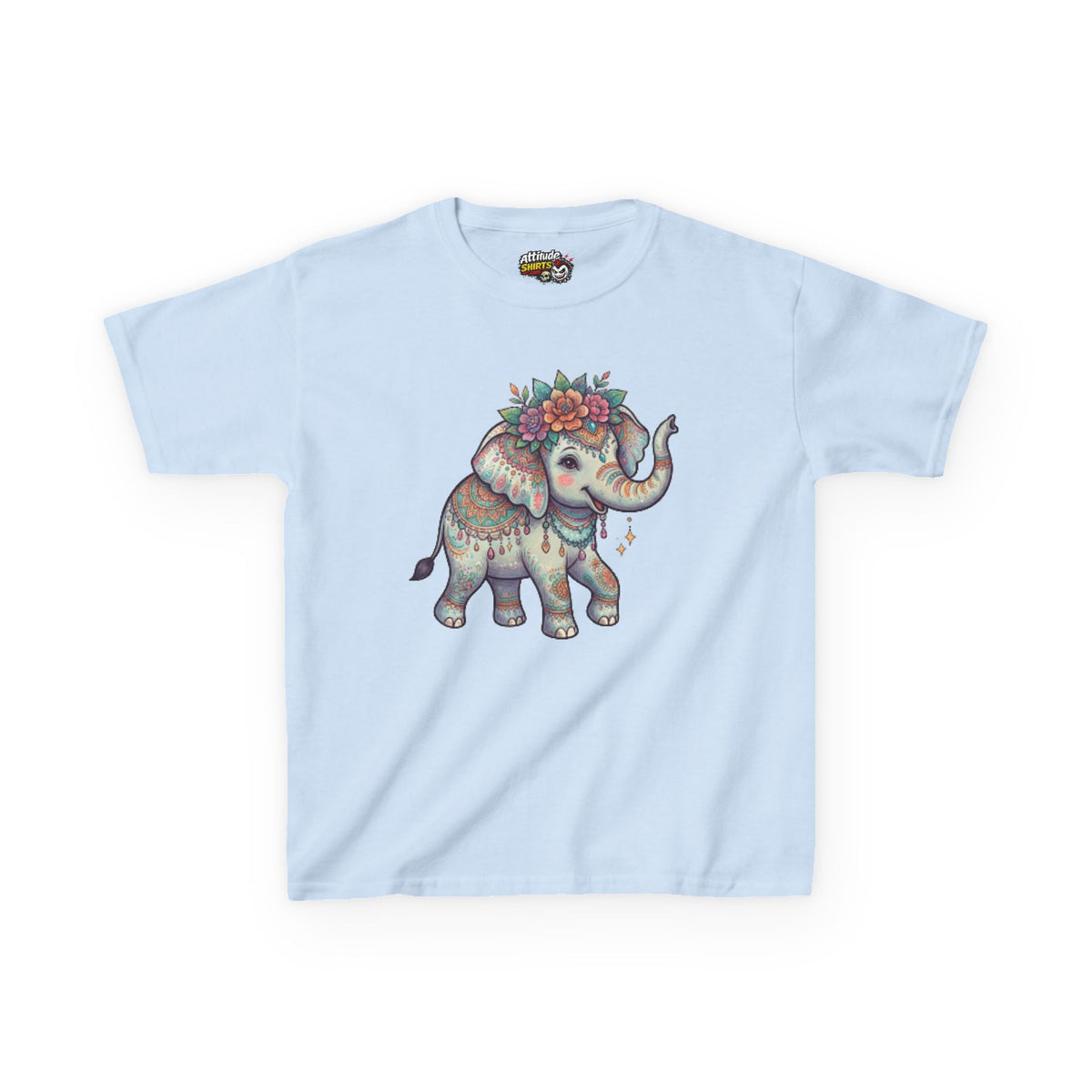 "Hippy Elephant" Kids Tee