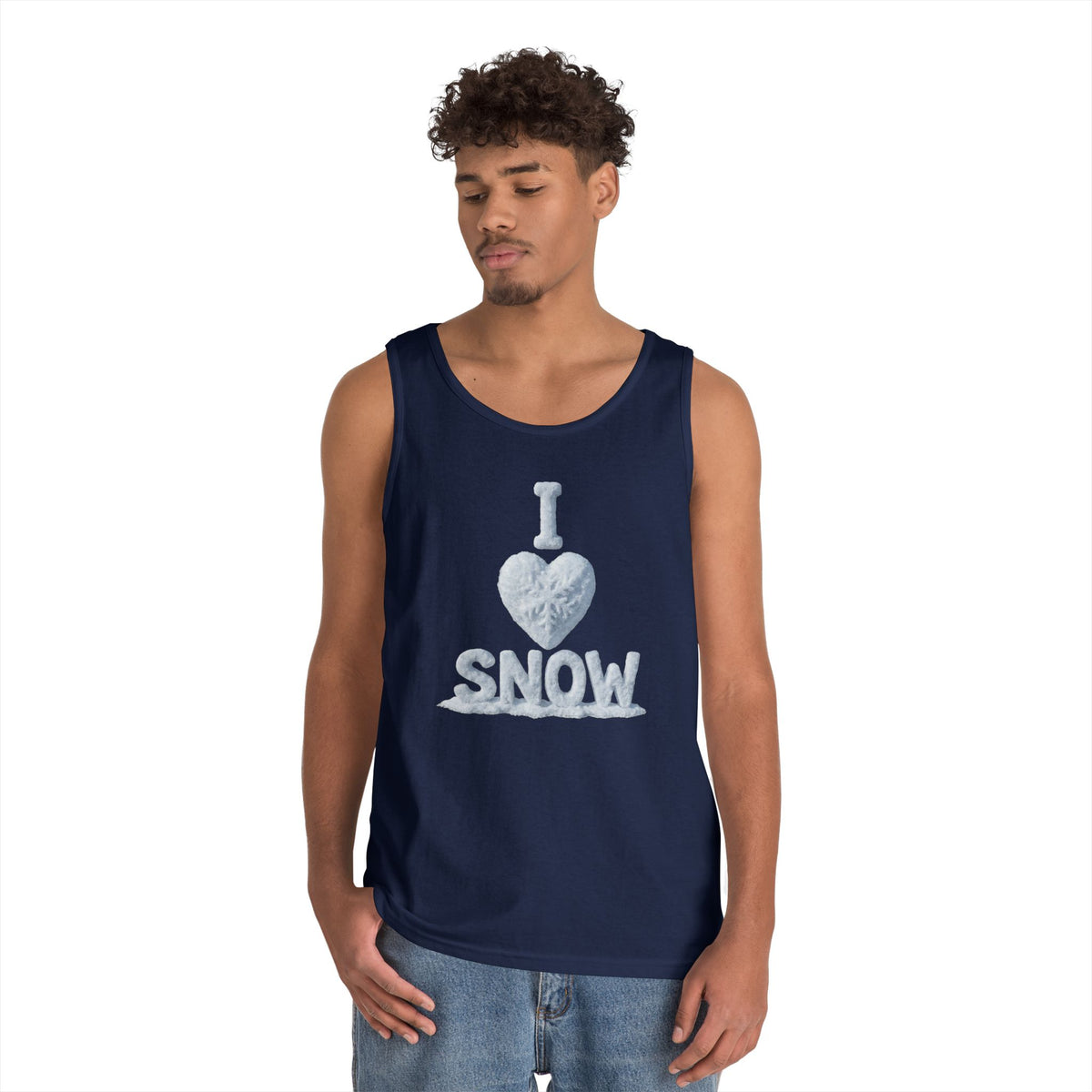 "I Love Snow" Tank Top