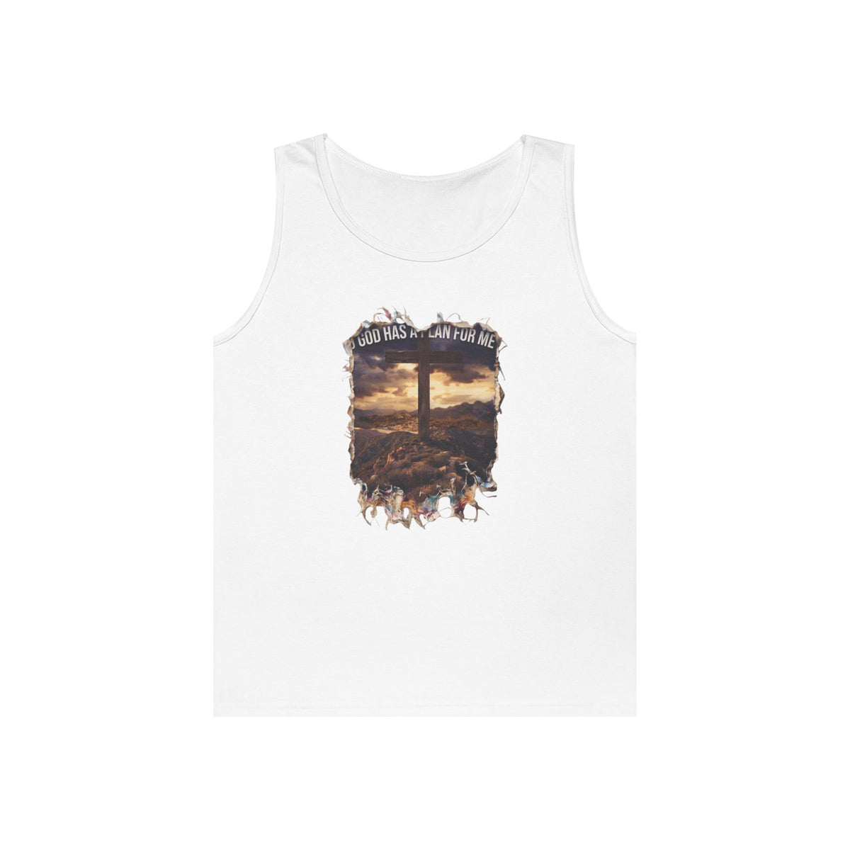 "God Has A Plan For Me" Tank Top