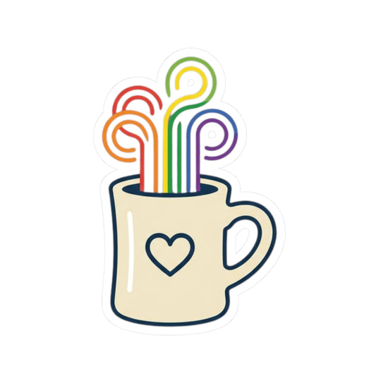 "Strong Loud Extra Steamy" Sticker