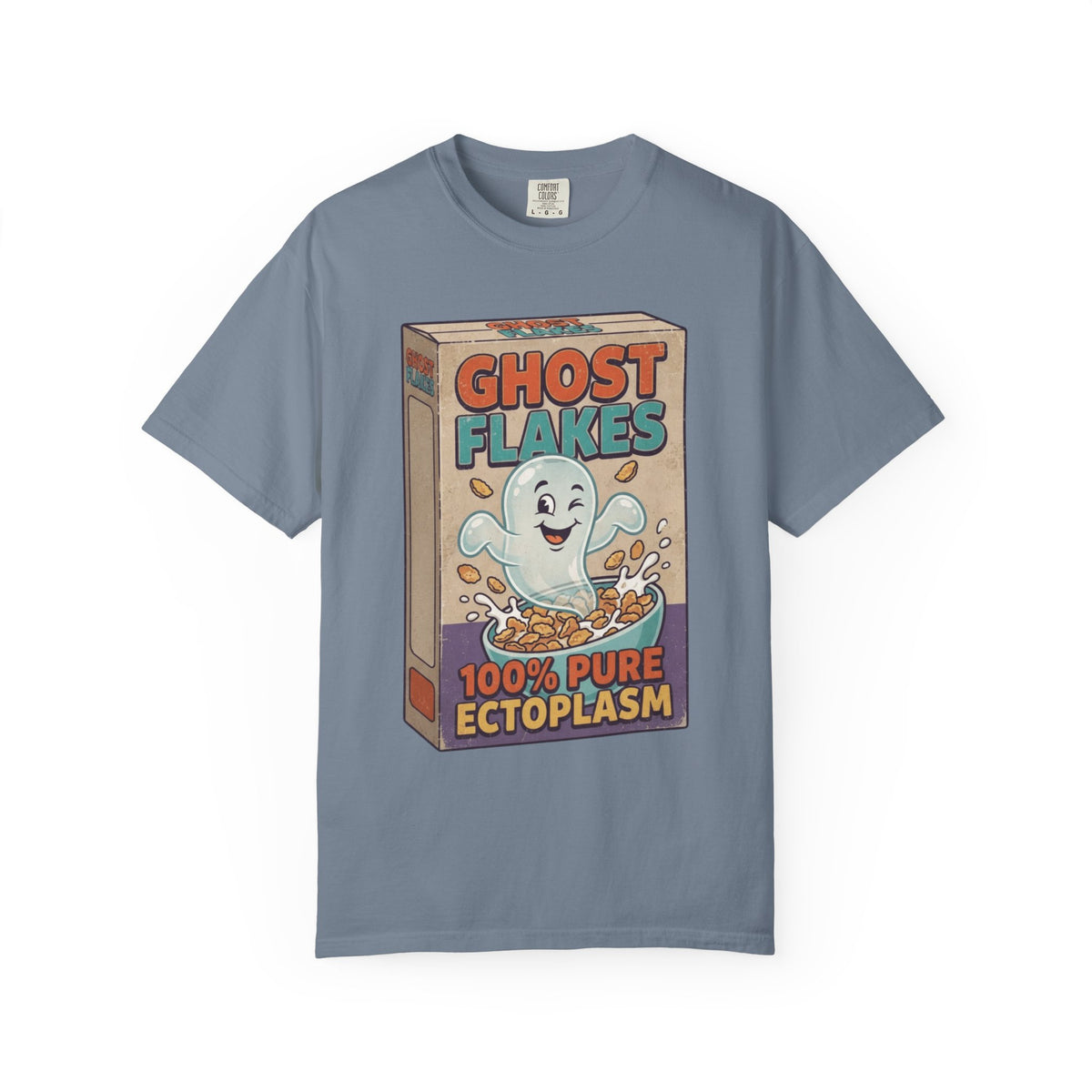 "Ghost Flakes" Unisex Garment-Dyed Tee