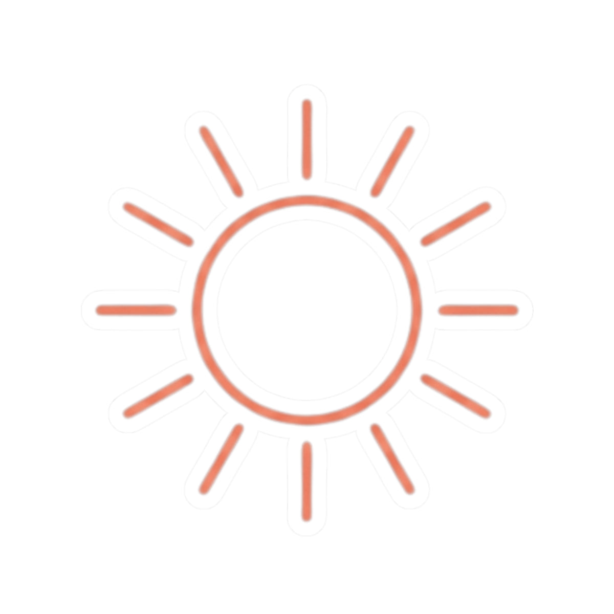 "Sun" Sticker