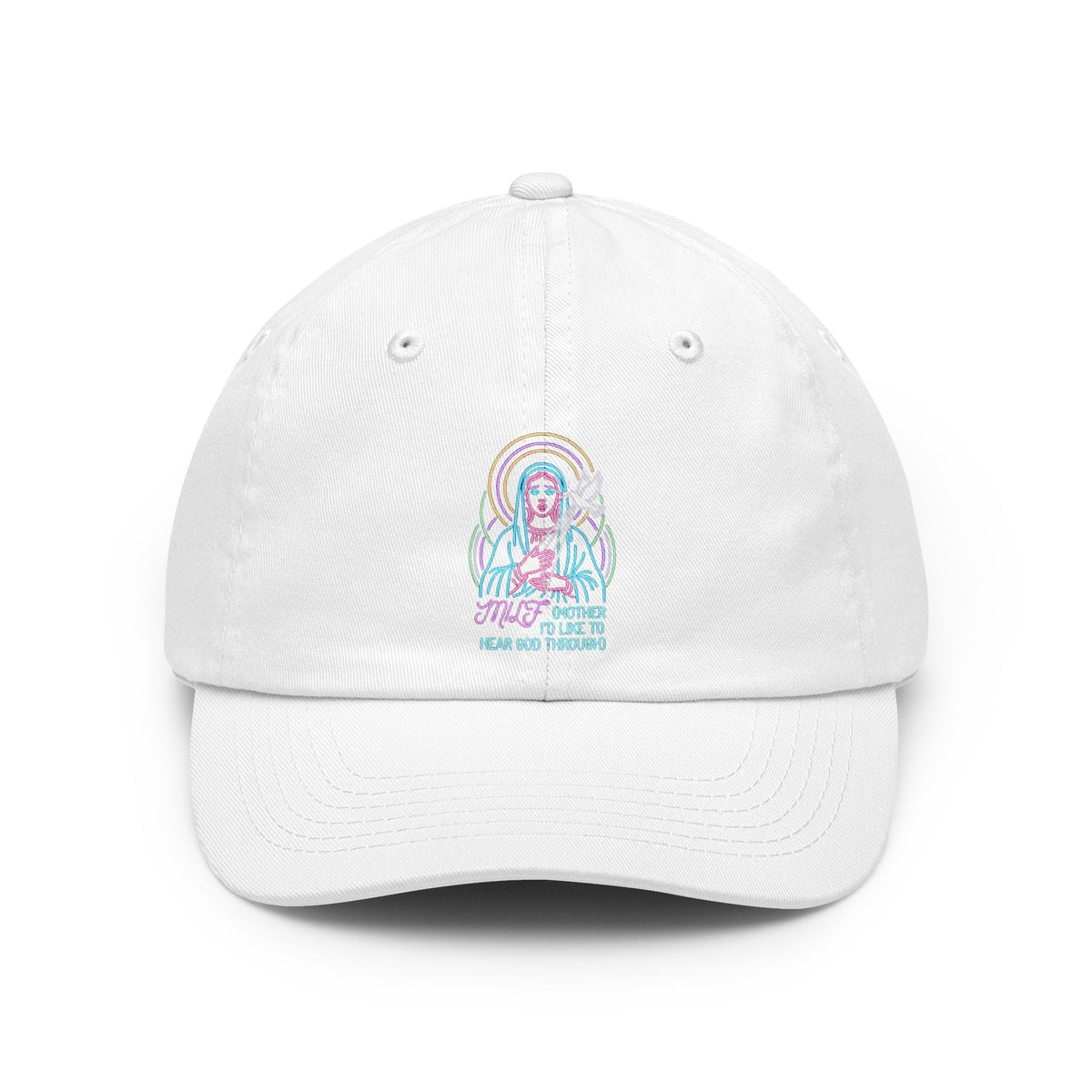 Color: White | Good Book Series MILF Dad Hat