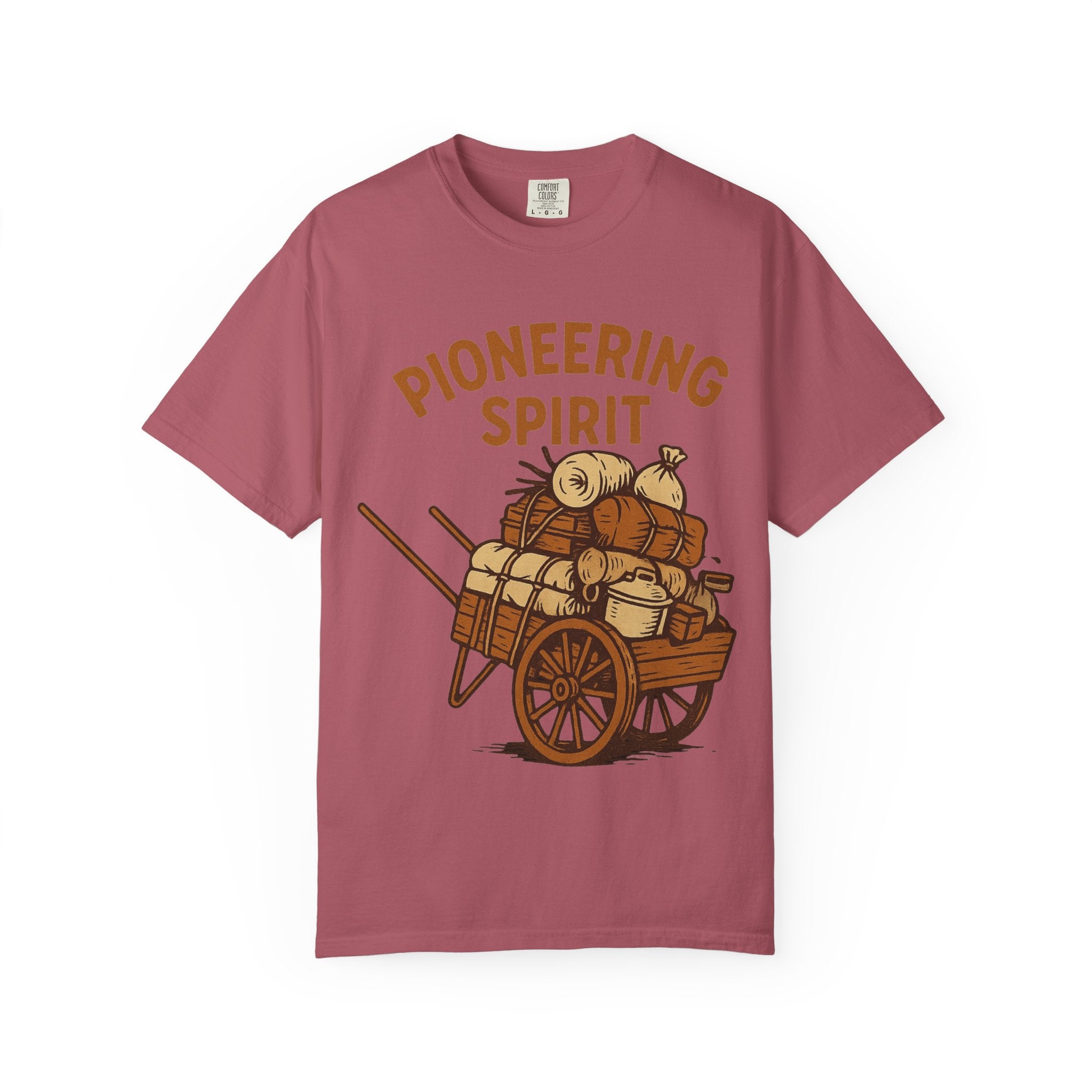 "Pioneering Spirit" Unisex Garment-Dyed T-shirt