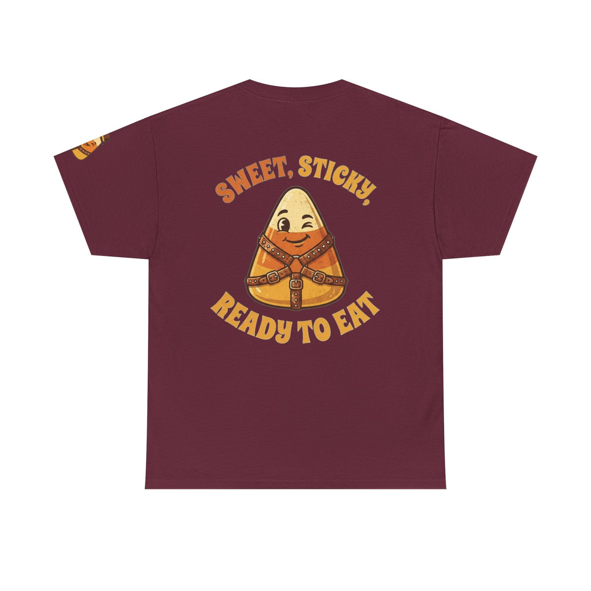 Color: Maroon | Sweet Sticky Ready to Eat Premium Graphic Tee