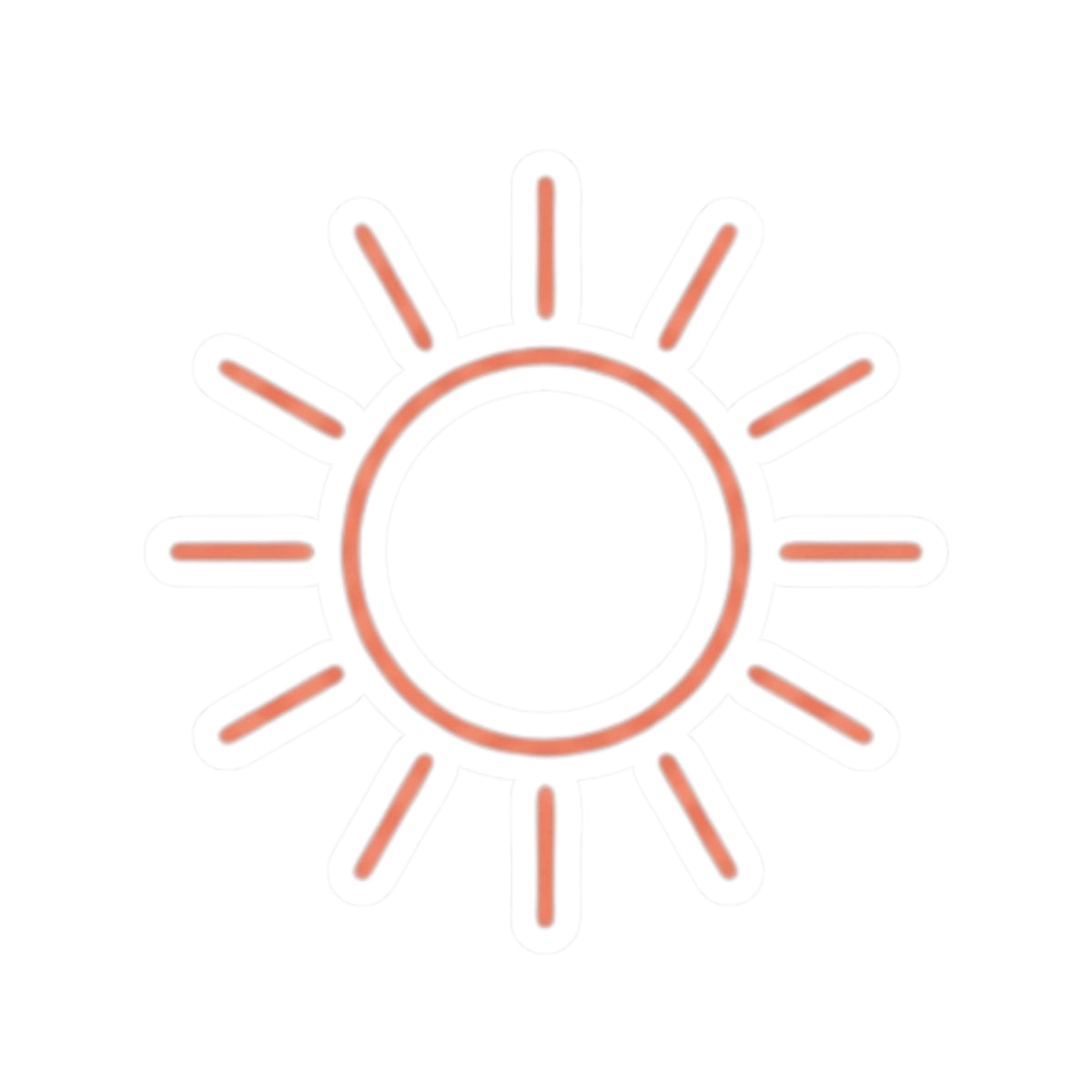 "Sun" Sticker