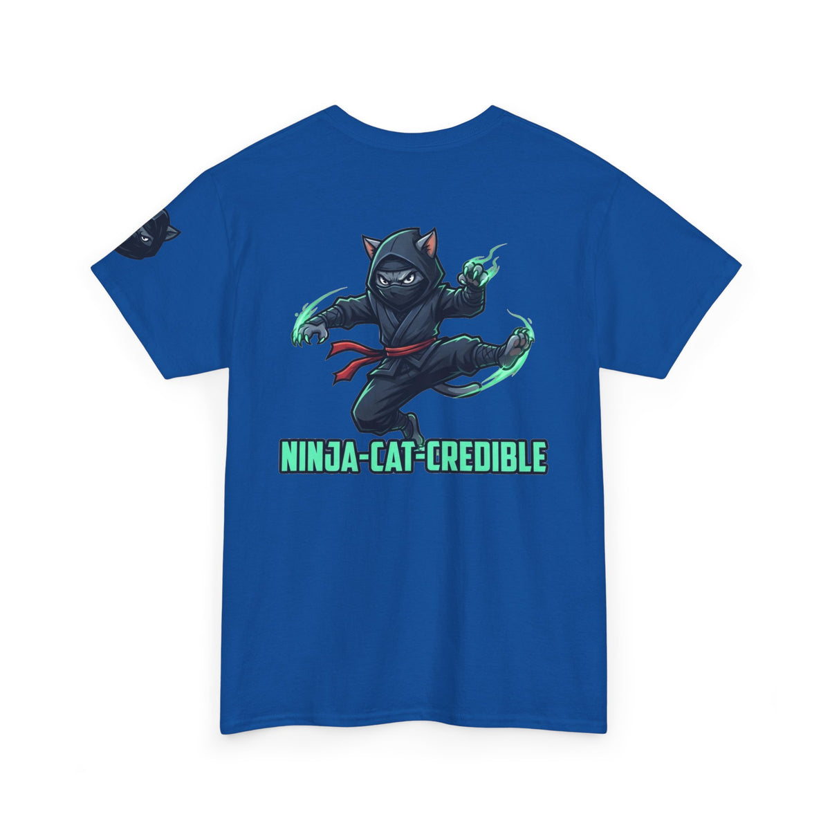 "Ninja Cat Credible" Premium Graphic Tee