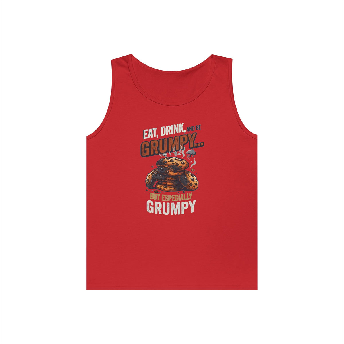 "Eat Drink And Be Grumpy" Tank Top