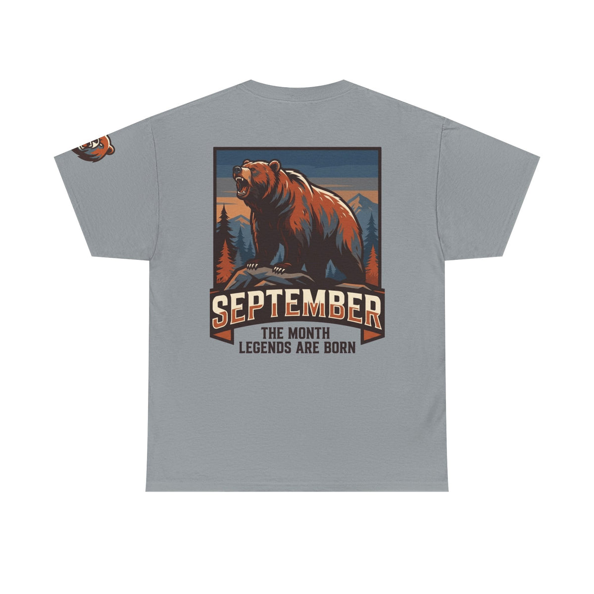 Color: Gravel | September Legend Premium Graphic Tee