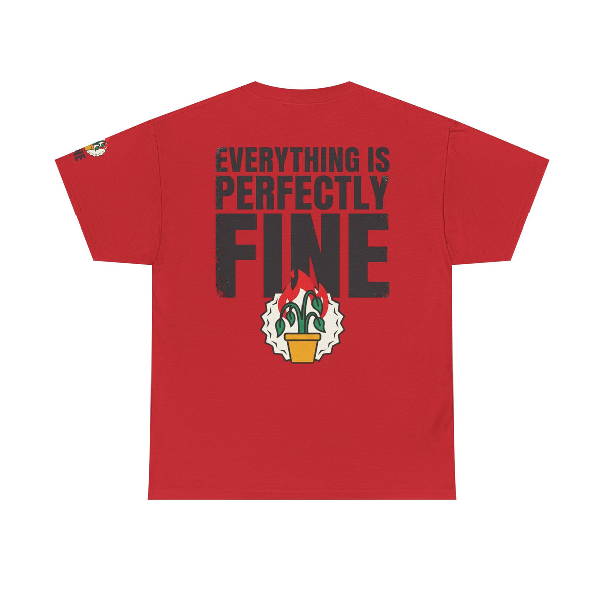 Color: Red | Perfectly Fine Premium Graphic Tee