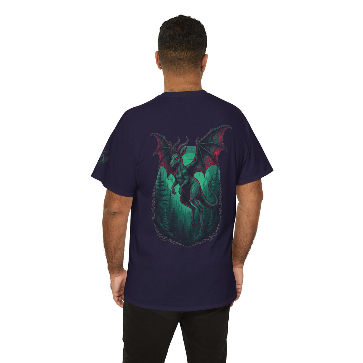 Color: Blackberry | The Jersey Devil (New Jersey, USA) Premium Graphic Tee