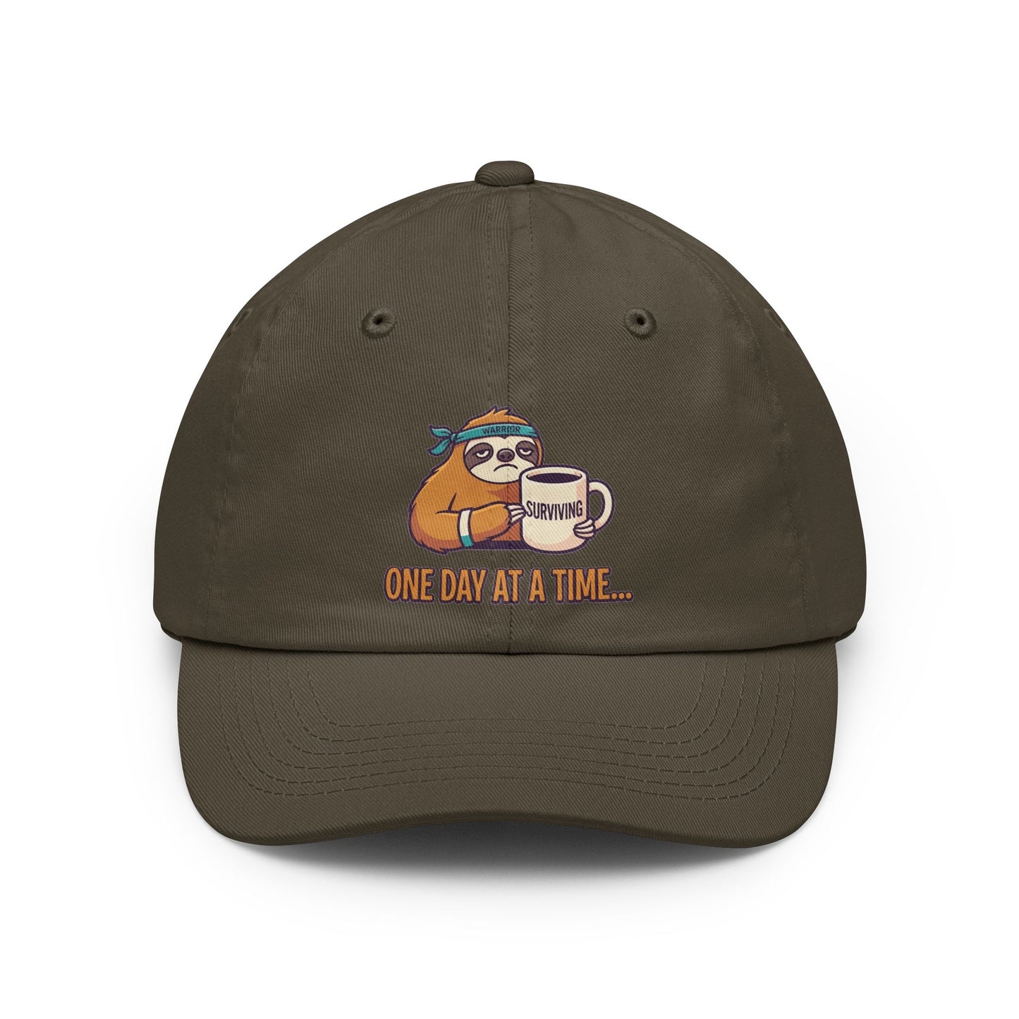 "Cancer One Day At A Time" Dad Hat — -C