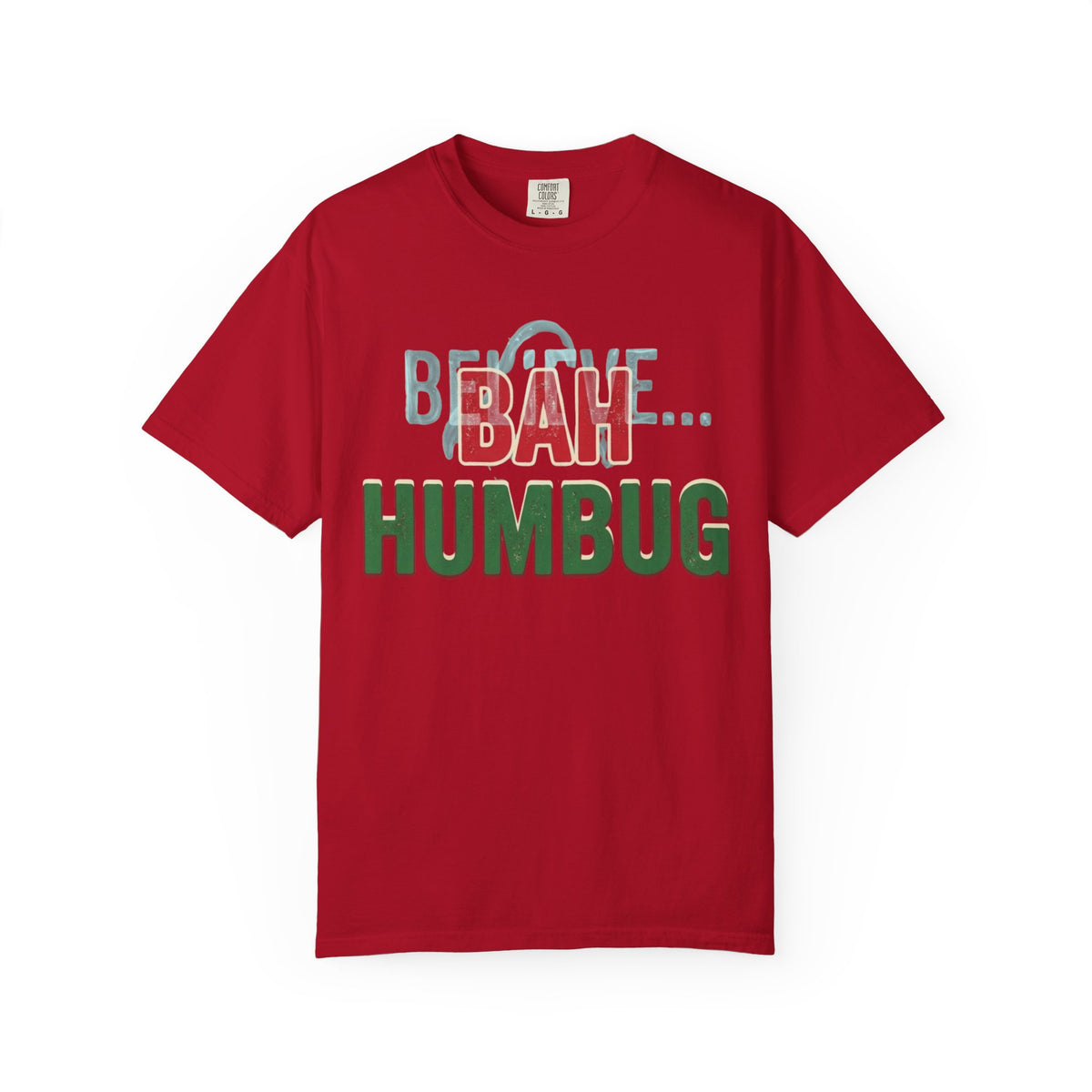 "Bah Humburg" Unisex Garment-Dyed Tee
