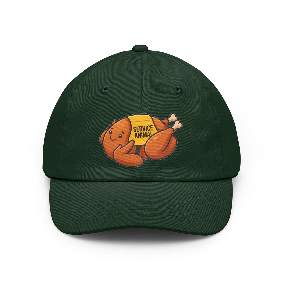 Color: Forest Green | Emotional Support Turkey Dad Hat