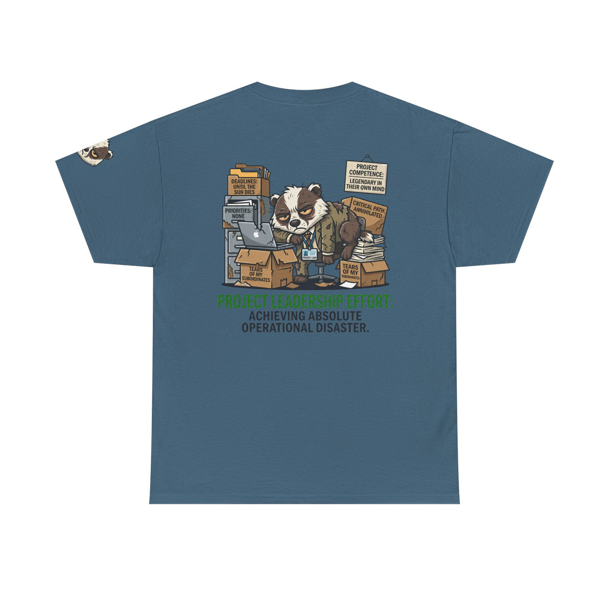 Color: Indigo Blue | Project Leader Premium Graphic Tee