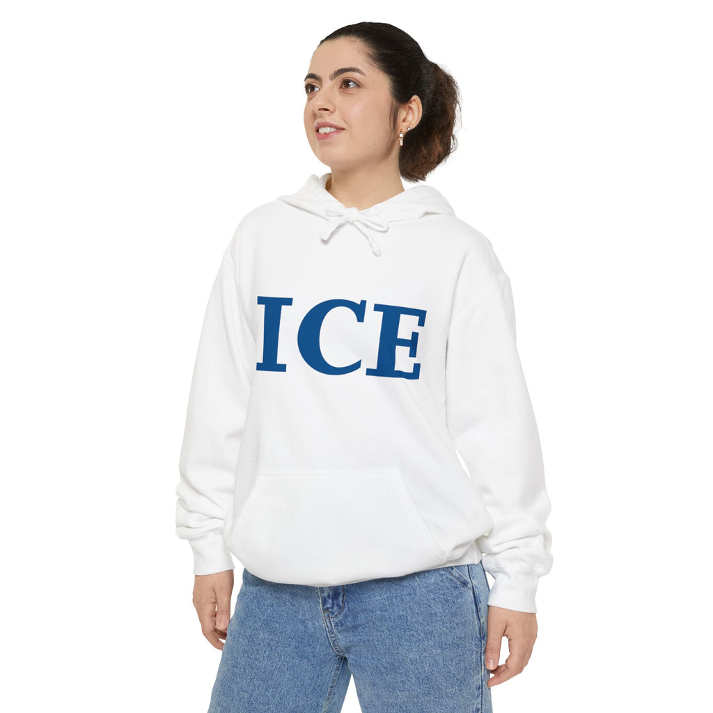 Cold As ICE | Garment-Dyed Hoodie — AttitudeShirts