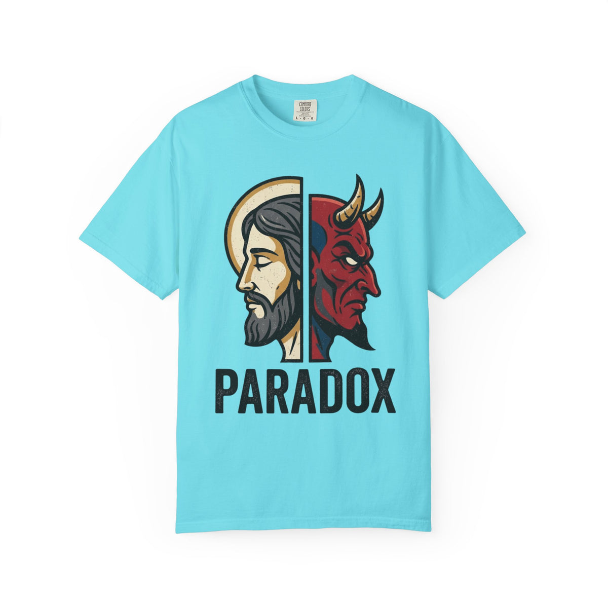 Color: Lagoon Blue | Paradox Unisex Garment-Dyed Tee