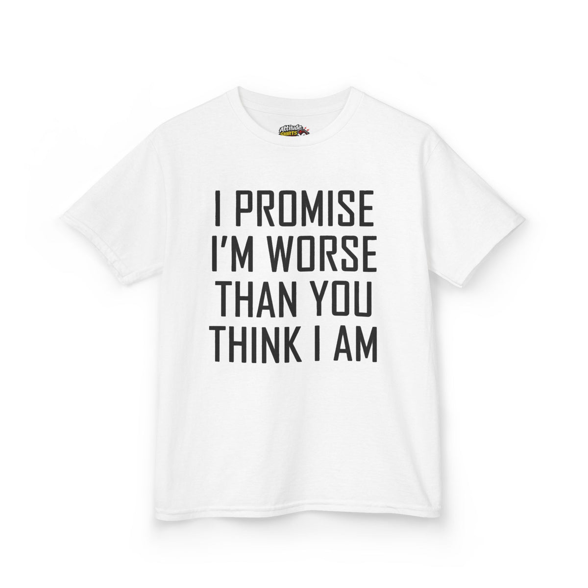 "Promise I'm Worse" Kids Tee