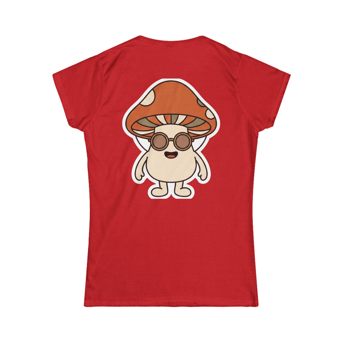 Color: Red | Shroom Man Women's Tee