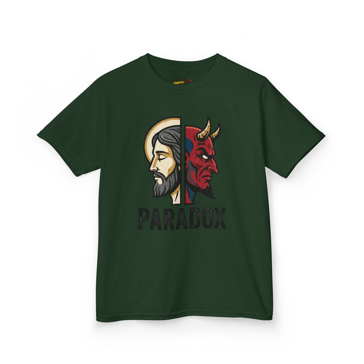 Color: Forest Green | Paradox Kids Tee