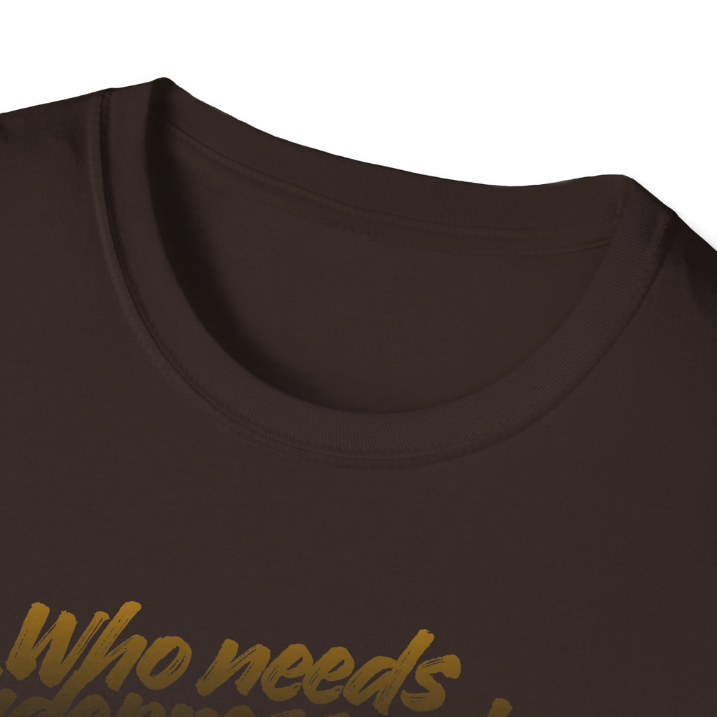 Beer Graphic T-Shirt — "Who Needs Antidepressants When You Have Beer?" Retro Pint Design