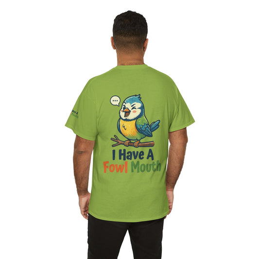 "Fowl Mouth" Premium Graphic Tee