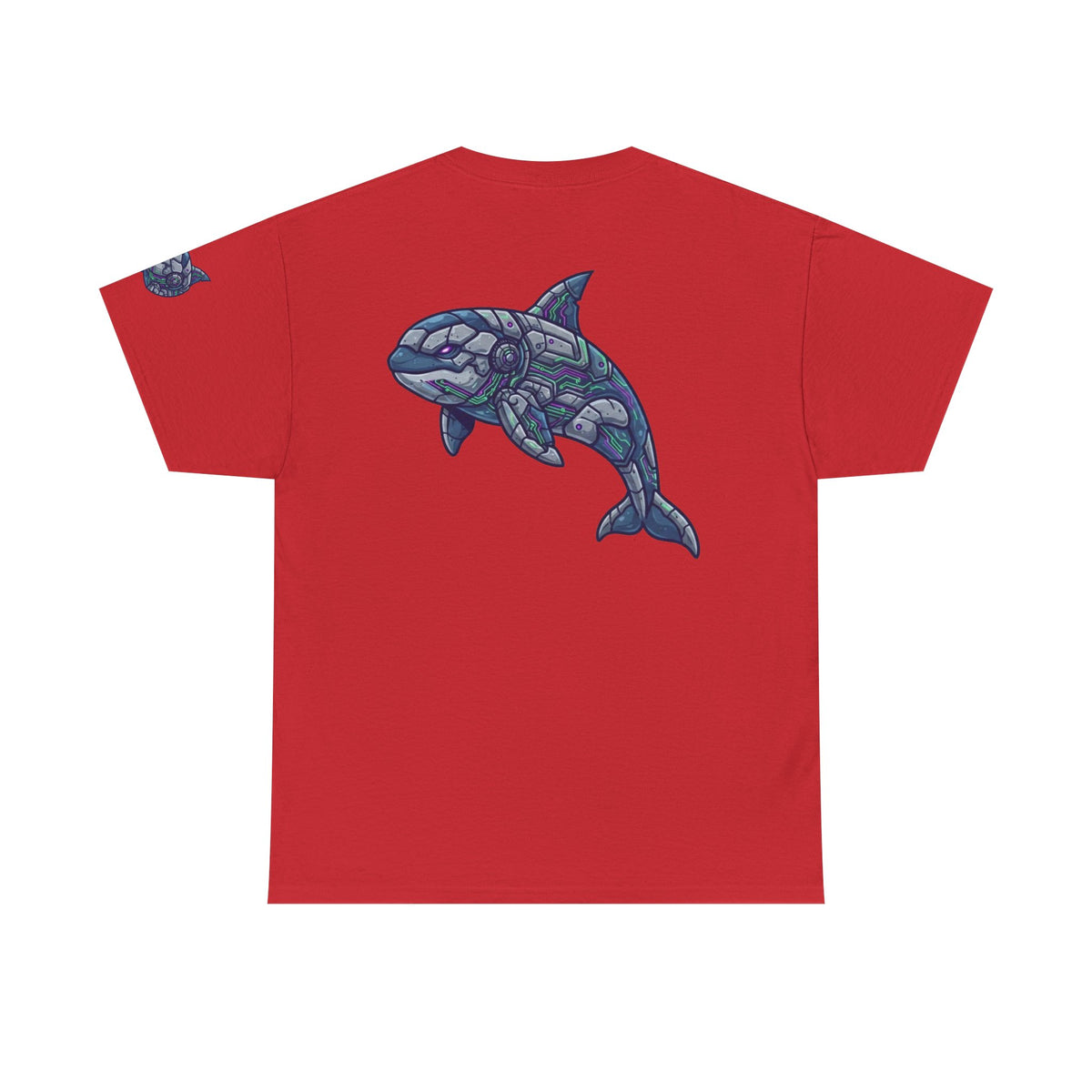 Color: Red | Killer Whale Premium Graphic Tee
