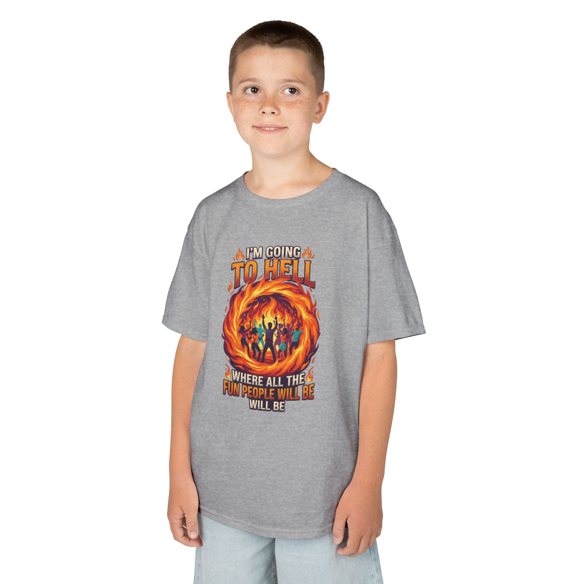 "I'm Going to Hell" Kids Tee