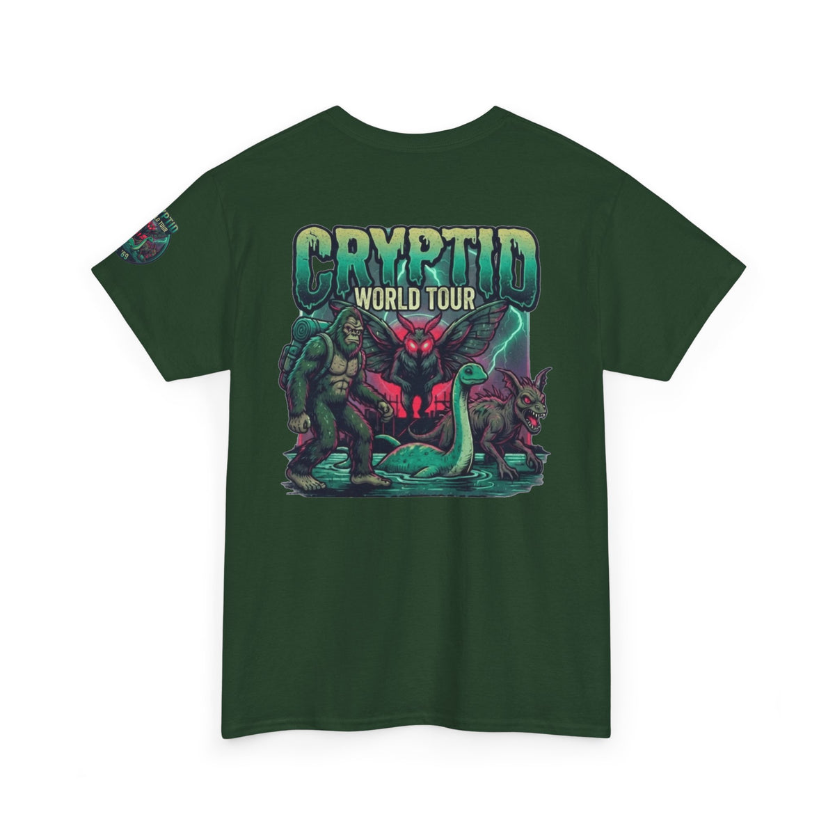 "Puzizia (Global-Cryptid Mashup) Cryptid World Tour" Premium Graphic Tee