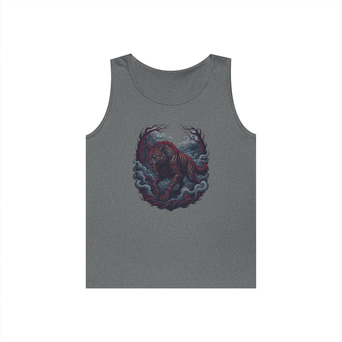 Color: Graphite Heather | The Beast of Gévaudan (France) Tank Top