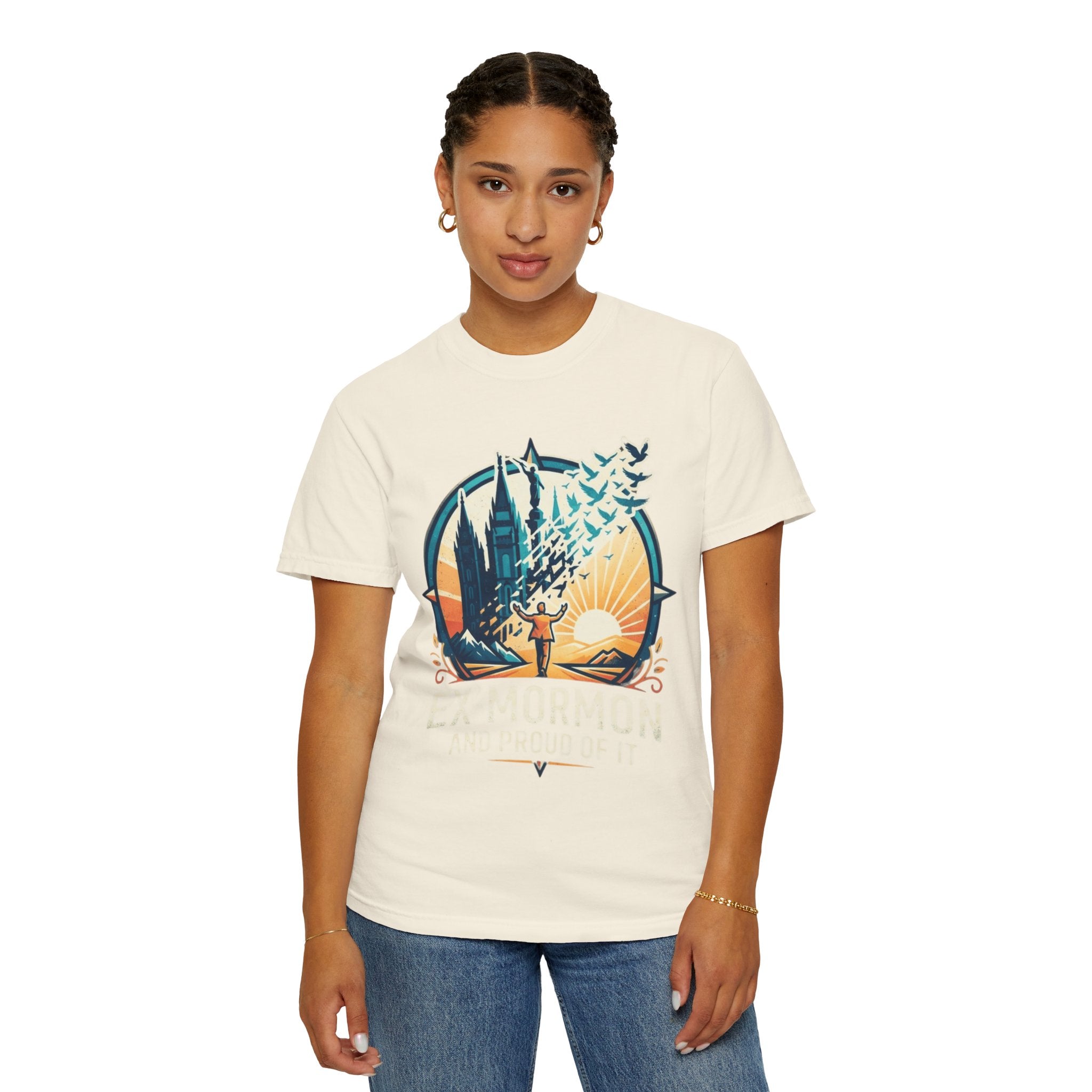 "Ex Mormon" Unisex Garment-Dyed Tee