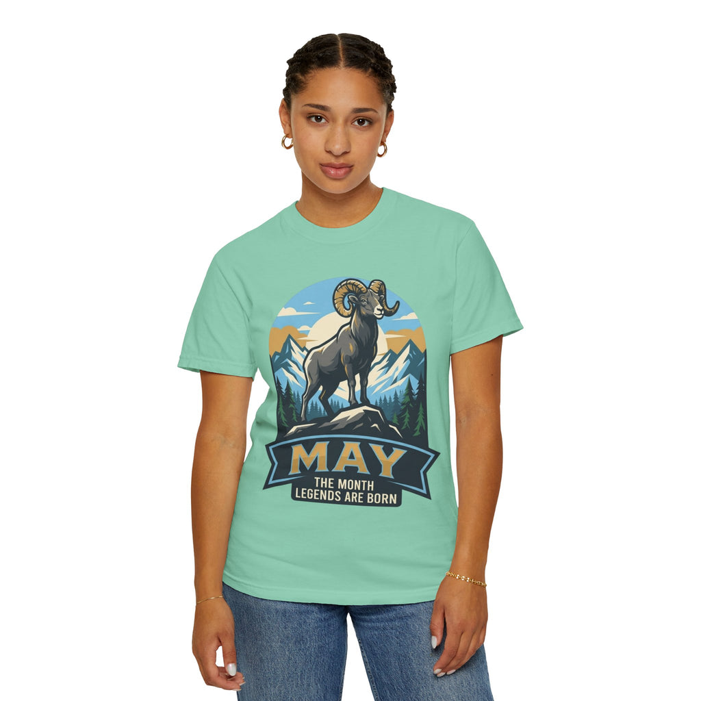 "May Legend" Unisex Garment-Dyed Tee