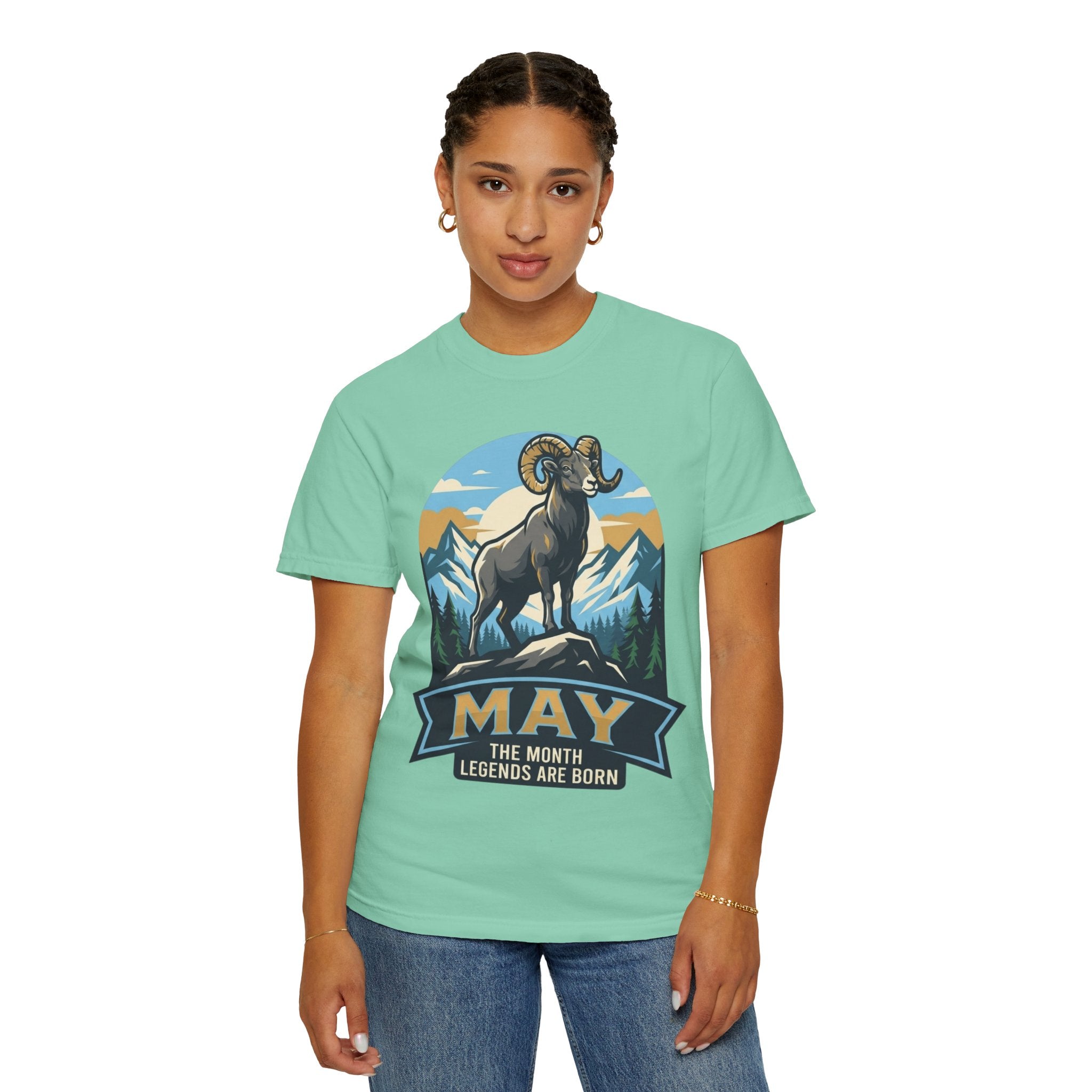 "May Legend" Unisex Garment-Dyed Tee