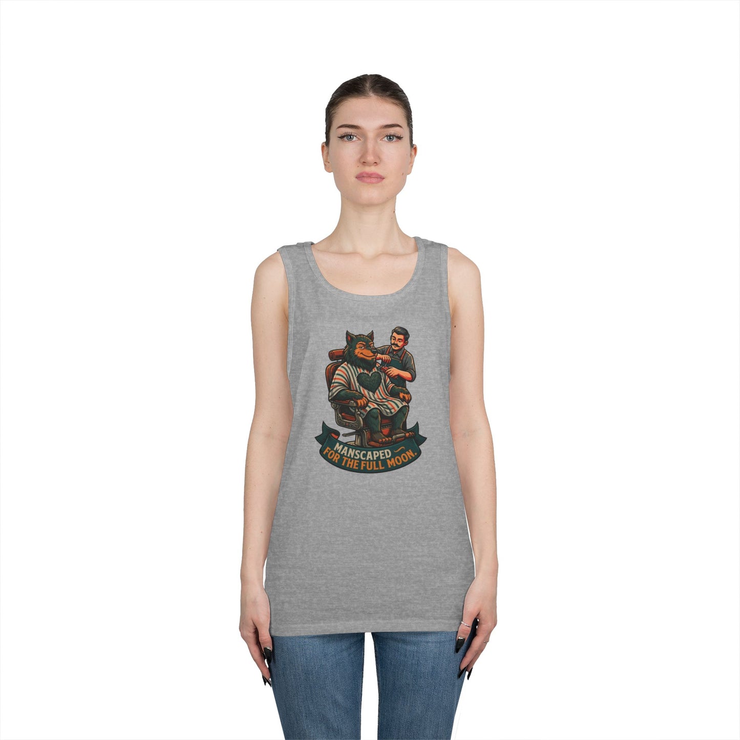 "Manscaped for the Full Moon" Tank Top