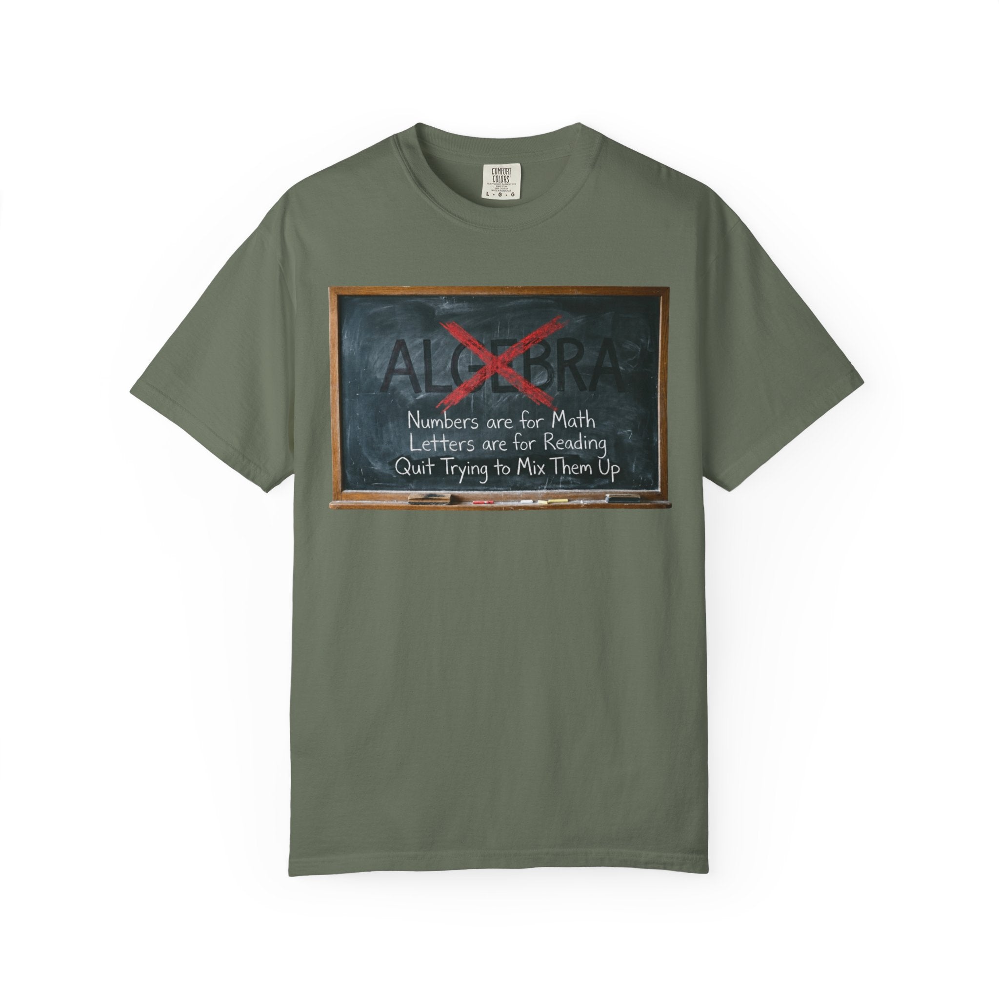 "Algebra" Unisex Garment-Dyed Tee