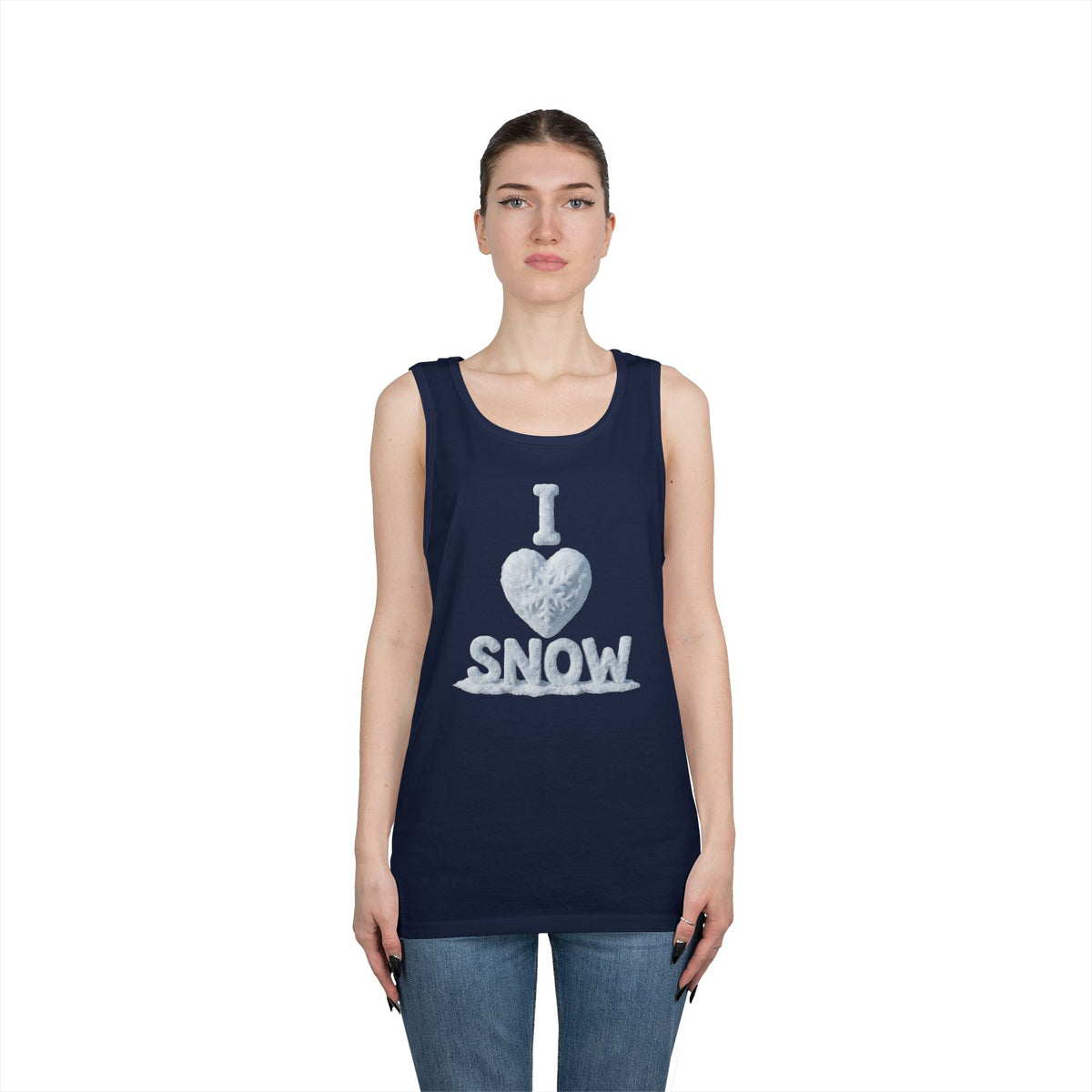 "I Love Snow" Tank Top