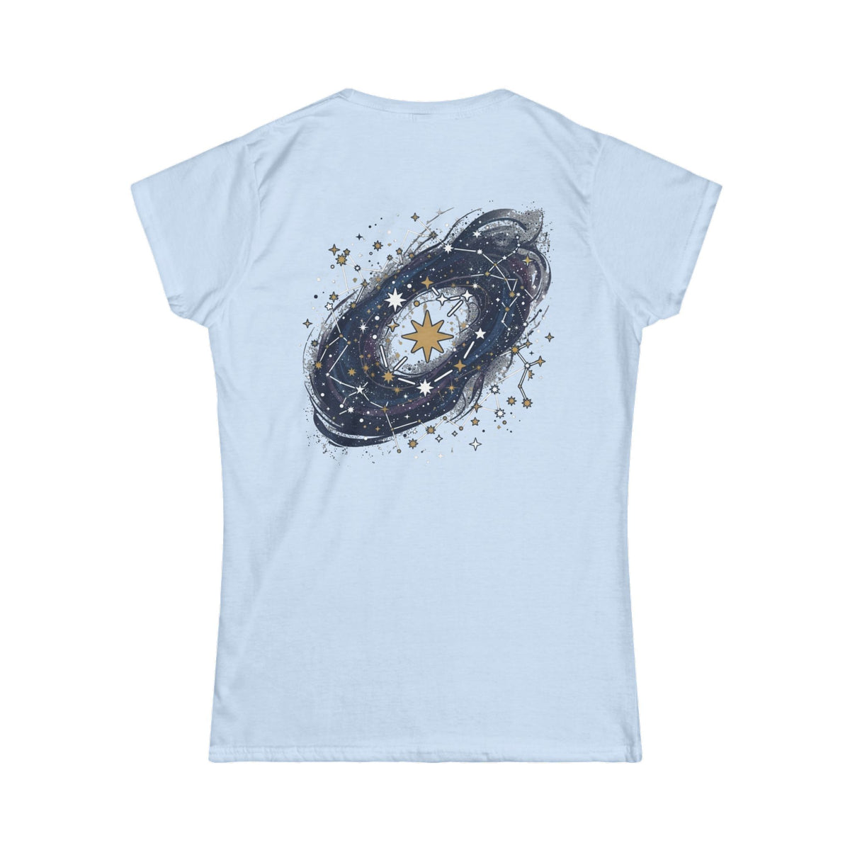 "Constellation Map (Dark Sky)" Women's Tee