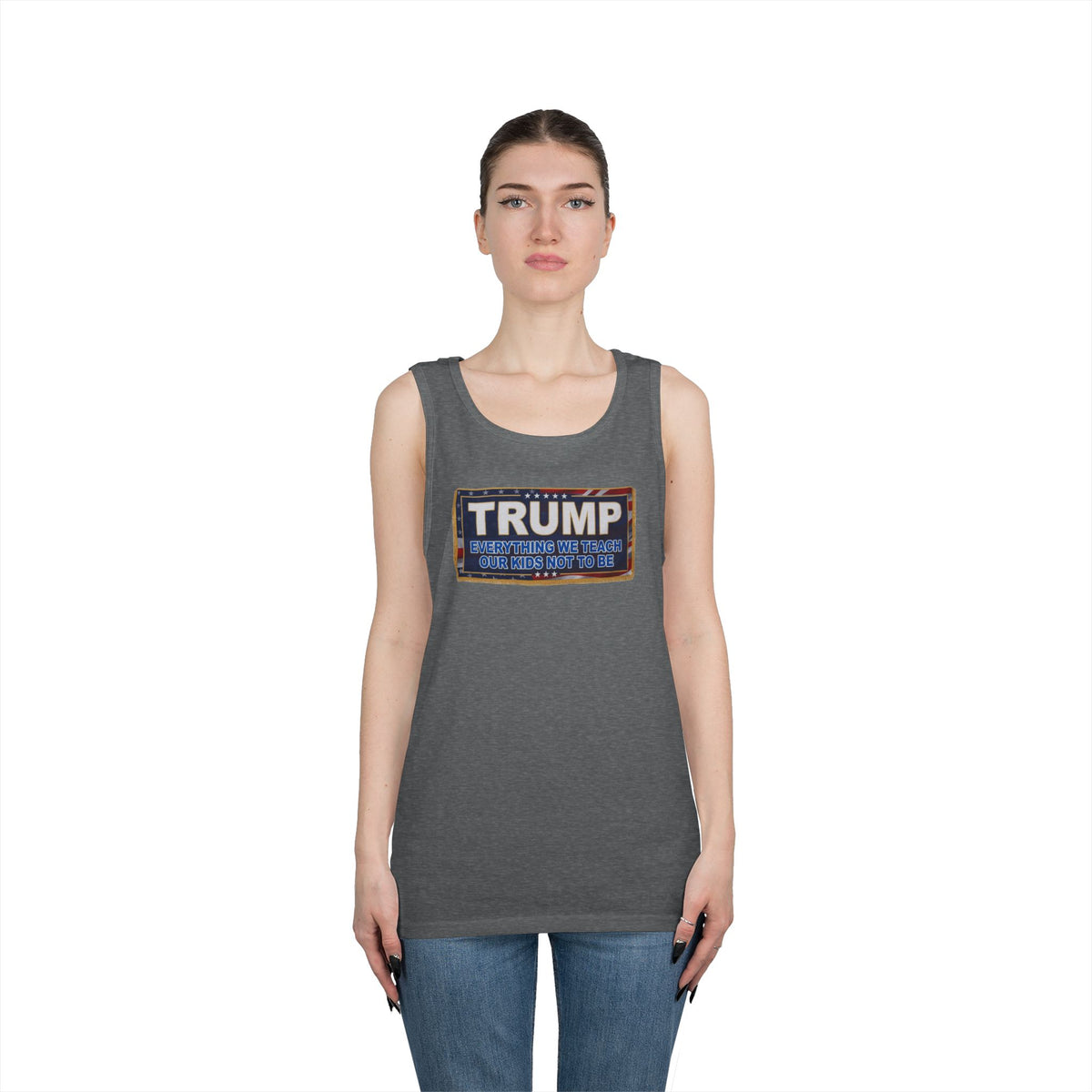 "Trump Teach Our Kids" Tank Top