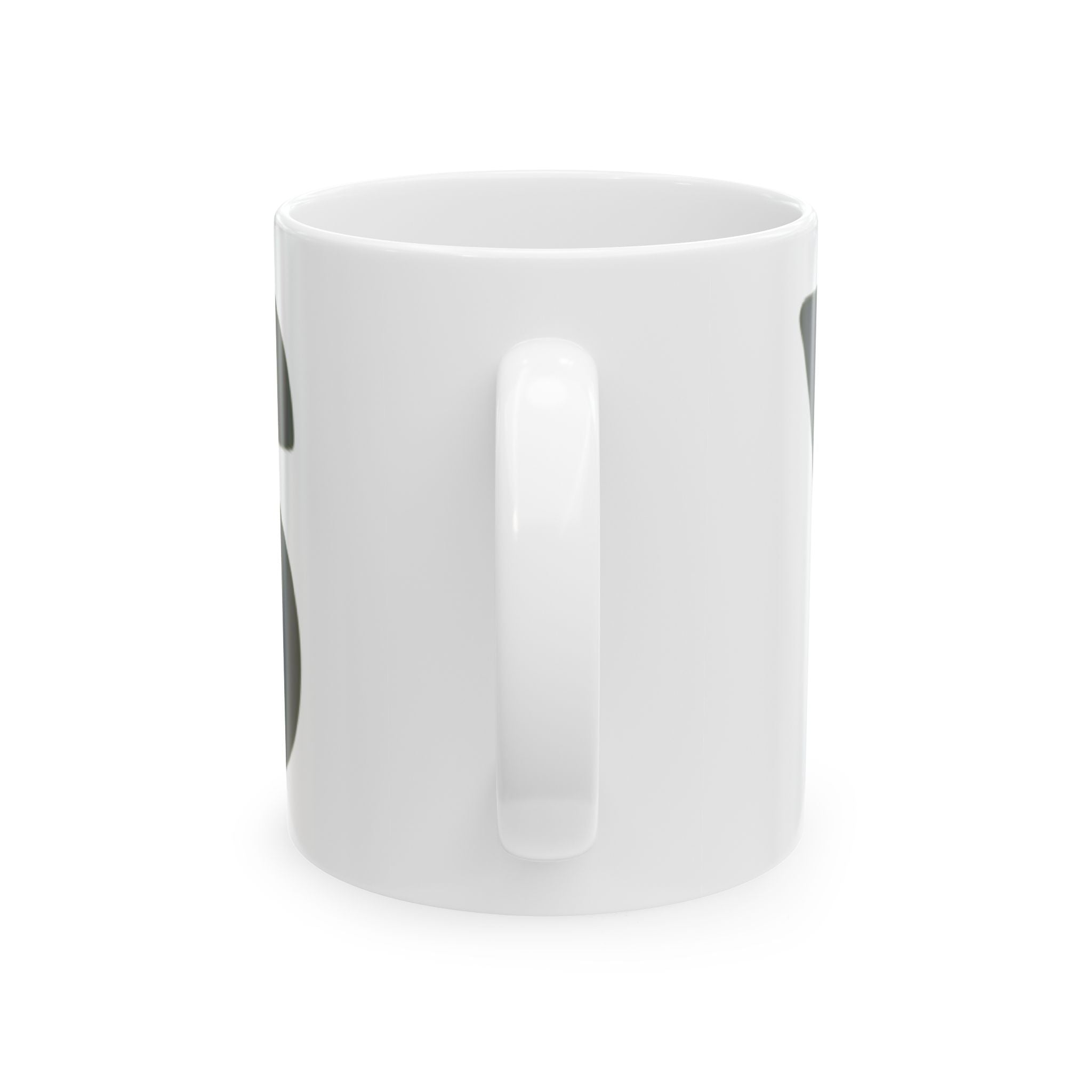"Just Say Yes" White Ceramic Mug — Graphic