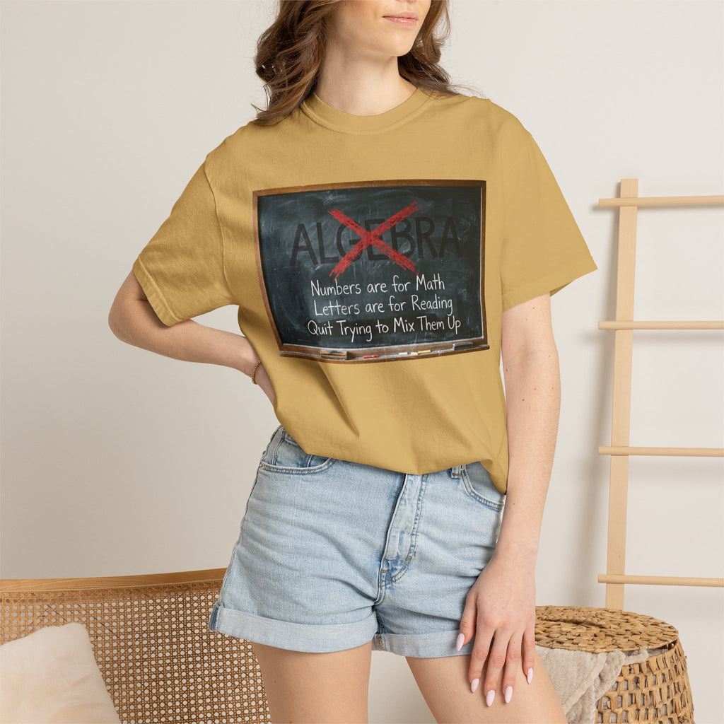 "Algebra" Unisex Garment-Dyed Tee