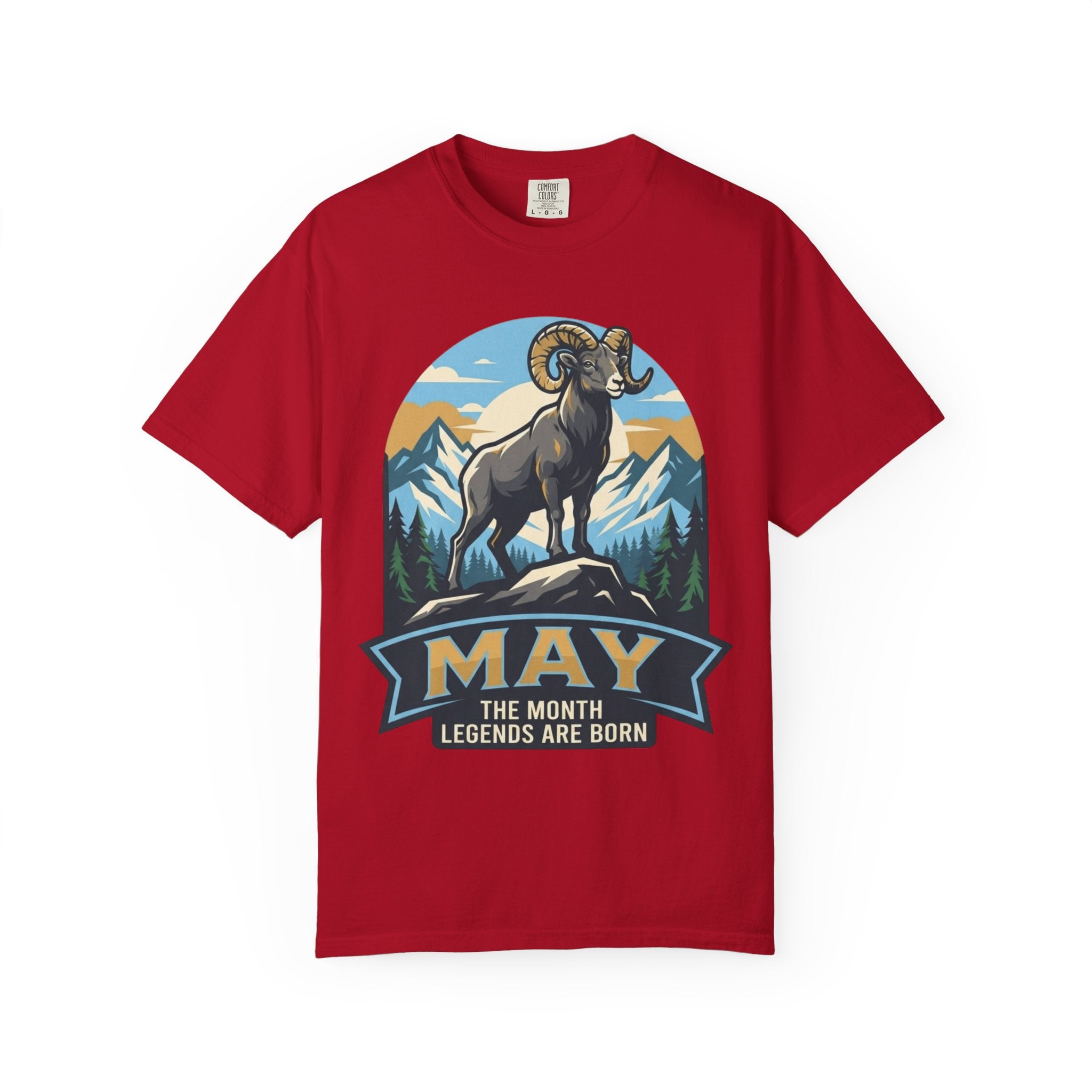 "May Legend" Unisex Garment-Dyed Tee