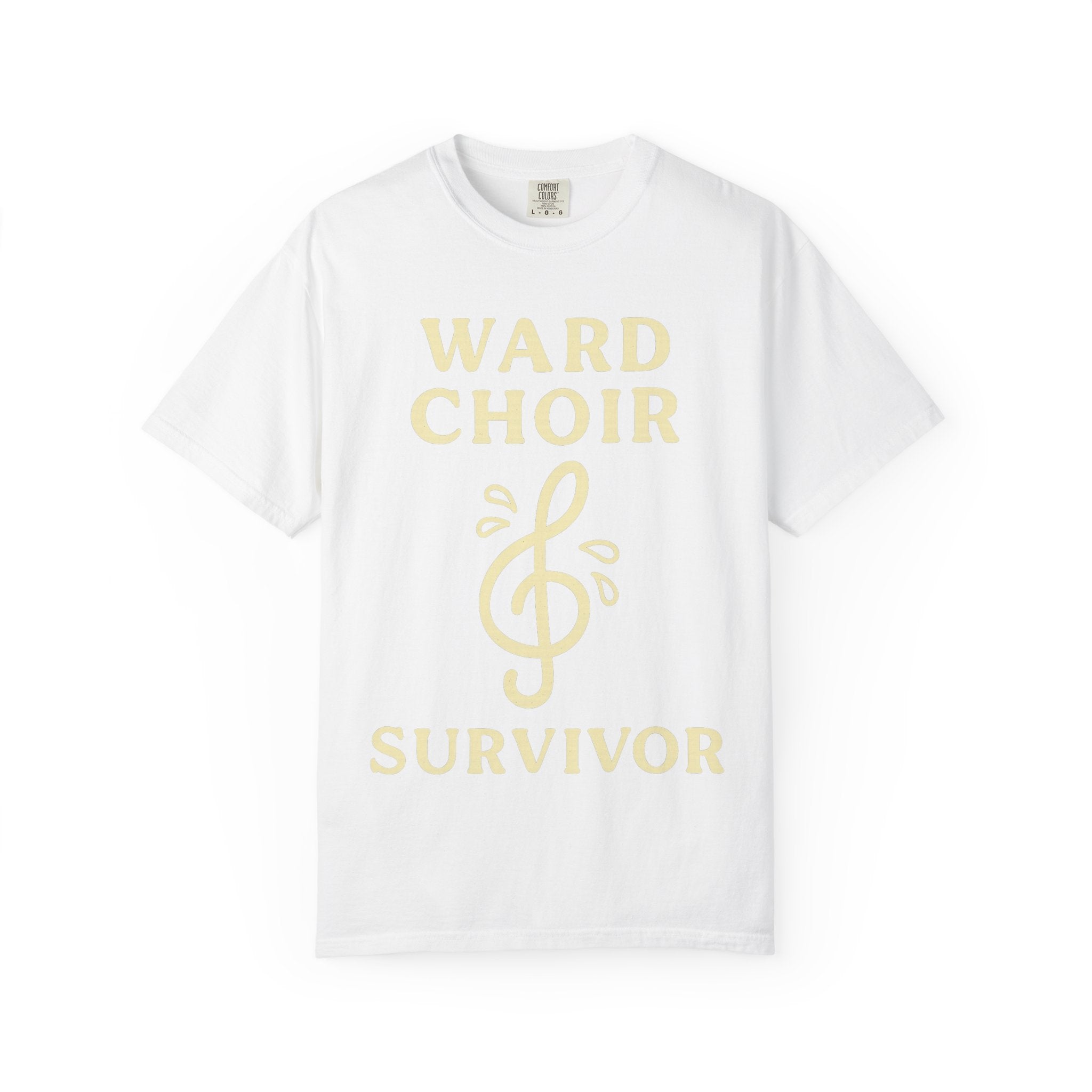 "Ward Choir Survivor" Unisex Garment-Dyed T-shirt
