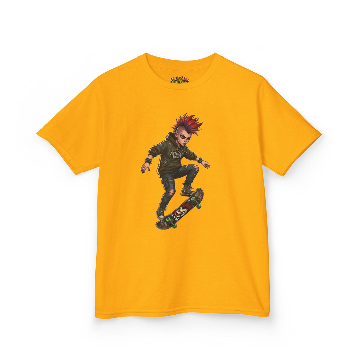 Color: Gold | Riot Kids Tee