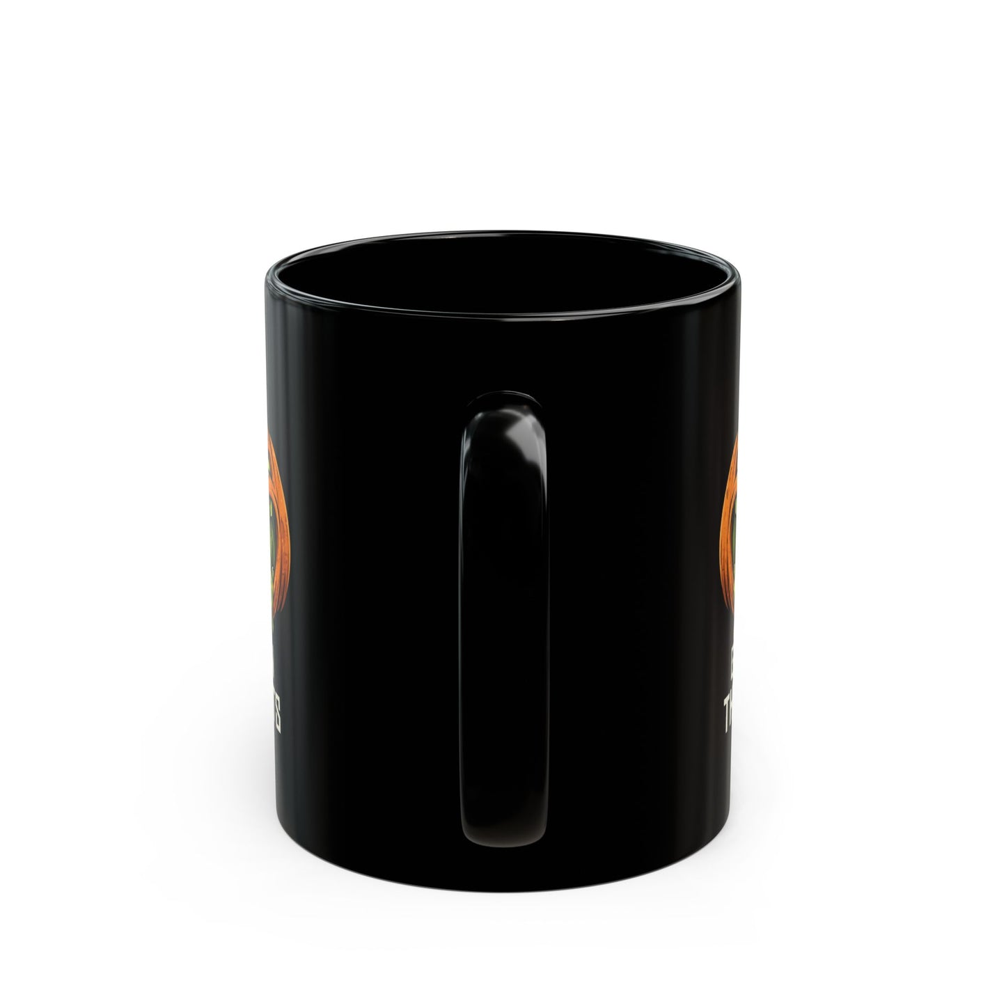 "Gag On The Guts" Black Ceramic Mug