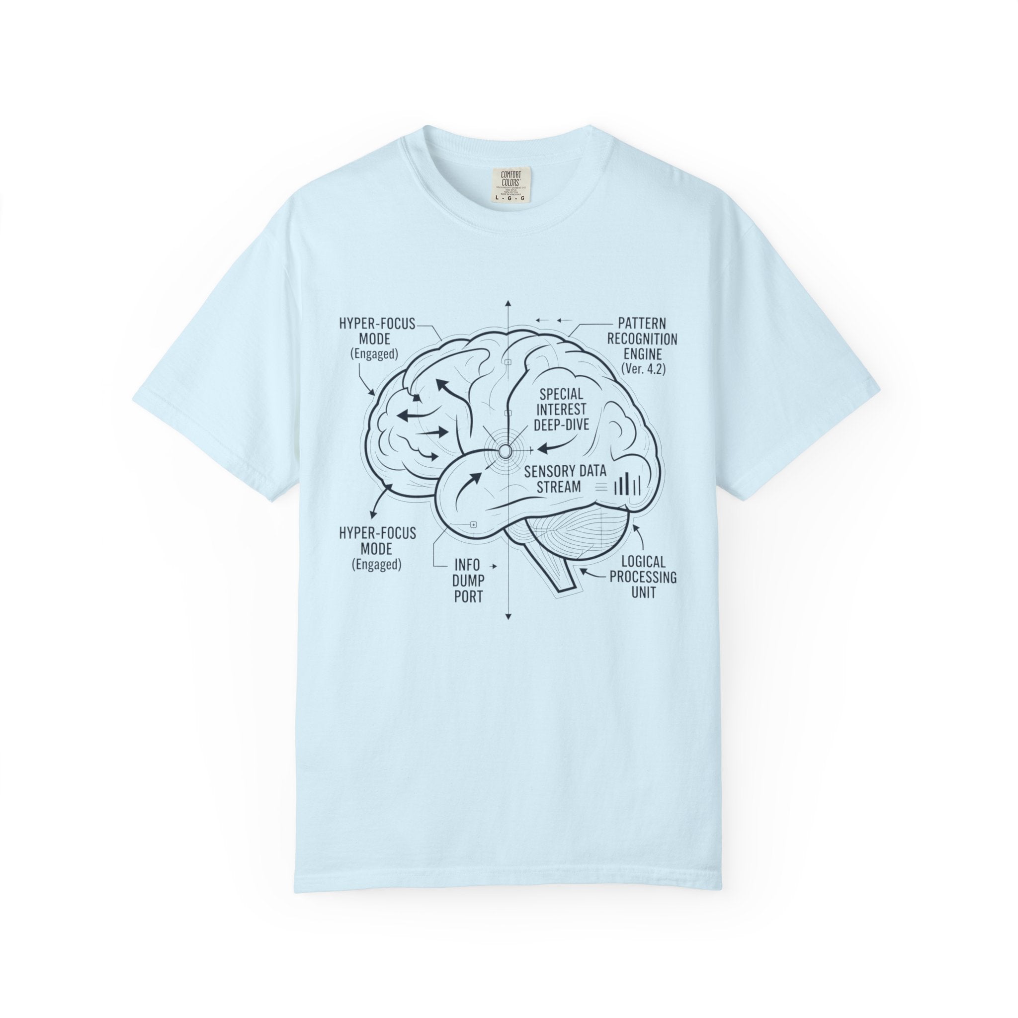 "Not Broken" Unisex Garment-Dyed Tee