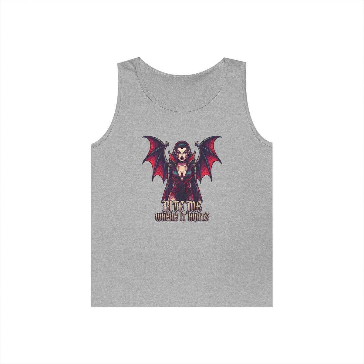 Color: Sport Grey | Bite Me Where It Hurts Tank Top