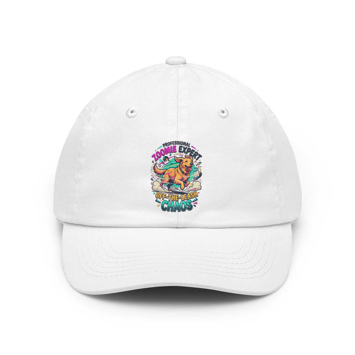 Color: White | Professional Zoomie Expert Dad Hat