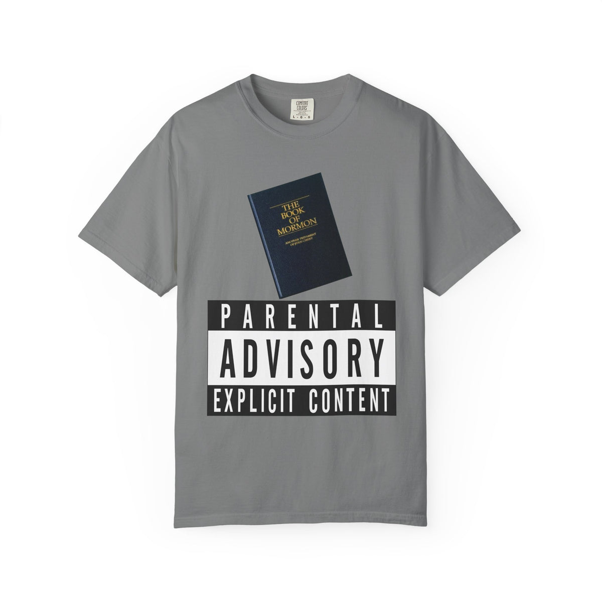 Color: Grey | Another Testament... of Chaos Unisex Garment-Dyed T-shirt