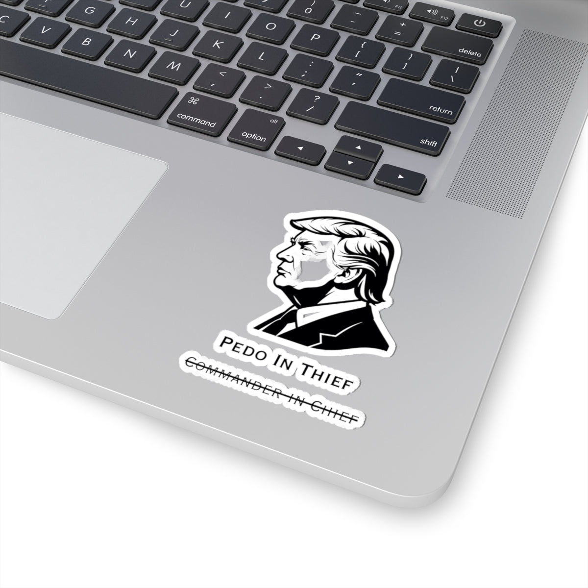 Pedo In Thief | Kiss-Cut Sticker — AttitudeShirts
