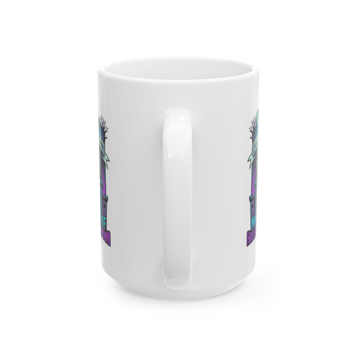 "Mayor Of Halloweentown" White Ceramic Mug